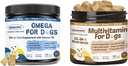 Omega 3 &amp; Multivitamina para perros salud general
