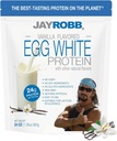 JAYROBB Vanilla Egg White Protein 24 oz, 1.5 libra bolsa