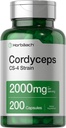 Horbäach Cordyceps Mushroom Capsules 2000mg  vírgenes 200 Conde ← CS-4 Strain Cordyceps Sinesis ← Non-GMO Herbal Suplemento