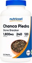 Nutricost Chanca Piedra Extracto - Piedra Breaker - 240 Tabletas, 1800mg Por Serving, 120 Servings Por Bottle