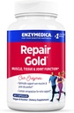 Enzymedica, Reparación de Oro, Proteolytic Enzymes, Suplemento de Apoyo Conjunto, promueve la recuperación muscular & función de tejido, 60 cuenta
