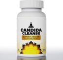Candida Cleanse- Gut & Colon Support, Advanced Probiotic & Herbal Formula, Natural Herbal Formula (60 cápsulas)