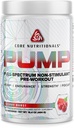 Bomba de Nutrición Core Full-Spectrum Non-Stimulant Pre-Workout, con N03T Nitrate, Peak02, Alpha GPC, para Máxima Bomba, Fuerza y Rendimiento 20 Servimientos (Cherry Burst)