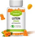 Lutein Gummies 25mg - Vitaminas de los ojos Lutein " Zeaxanthin Eye Health Supplements for Adults,Sugar Free Eye Health Gummies Supplement - Support Vision,Macular,Blue Light Filtering (60 Count)