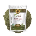 Orgánica Powder Leaf Leaf (Urtica dioica) - Herbal Tea Silencio Orgánica " Kosher Certified ← Raw, Vegan, Non GMO " Gluten Free ← USDA Certified  durable Origin - Albania (1LBS / 16Oz)