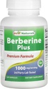 Best Naturals Berberine Plus 1000mg por Serving 120 Capsules