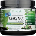 Laboratorios de Esmeralda Leaky Gut Health - Suplemento de Apoyo Digestivo con DGL Licorice, Aloe Vera Extracto &amp; Más - Apoya Colon & Gut Health - 6.45 oz (hasta 60 días de suministro)