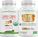 Camu Camu &amp; Black Seed Capsules – Organic Health Bundle