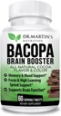 BACOPA MONNIERI/BRAHMI CHEWABLE Tablets ⋅Brain Booster Supplement for Memory, Mood Support " Sharpness eterna Focus " HIGH Learning " Brain Function permanente AYURVEDIC HERB for Kids " Adults ← Cocoa Flavor