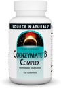 Fuente Naturales Coenzymate B Complejo - Peppermint Flavor Que se funde en la boca - B Vitaminas - 120 Lozenges