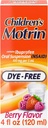 Medicina de la Suspensión Oral Motrin para Niños, 100 mg de Ibuprofeno, Berry Flavored, 4 fl. oz