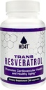 Trans Resveratrol Antioxidante- Ayuda a combatir el estrés oxidativo- promueve el envejecimiento saludable - 60 cápsulas