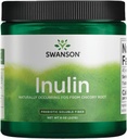Swanson Inulin - Prebiotic Soluble Fiber Powder Promoting Digestive Health - Naturally Occurring FOS from Chicory Root Supporting Global Gut Performance - (8 oz cada uno)