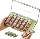 3 veces por día organizador de píldoras 7 días, gran organizador semanal de píldoras, caja semanal de píldoras con 7 contenedores separados, caja de planificación de medicina diaria portátil para la medicina suplemento de aceite de vitamina pescado(Green)
