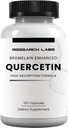 Laboratorios de Investigación QuercsalisTM Quercetin w/Bromelain,120 Veg Capsules. Fórmula de alta absorción. Soporta la salud cardíaca, inmune, antifunción, salud antioxidante