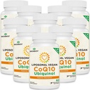 1000mg Liposomal CoQ10 Ubiquinol, 600 Vegan Softgels, High Absorption Ubiquinol CoQ10 Suplemento, Active Antioxidant Form of Coenzyme Q10 for Heart Function & Energy Production