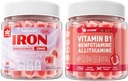 Gummies de hierro vegano+Vitamin B1 Gummies