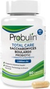 Probulina Total Care Saccharomyces Boulardii Pre + Pro + Postbiótico, 60 cápsulas Vegan