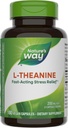 Nature's Way L-Theanine, Stress Support*, Promotes Relaxation*, 200 mg per 2-Capsule Serving, Vegan, 180 Capsules