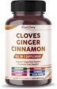 Ultra Cloves with Ginger & Cinnamon - All-in-1 Supplement for Digestive & Oral Health Support - Made in The USA - 150 Capsules