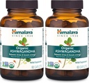 Himalaya Organic Ashwagandha, 120 Day Supply, Herbal Supplement for Stress Relief, Energy Support, Occasional Sleeplessness, USDA Organic, Non-GMO, Vegan, Gluten Free, 670 mg, 60 Caplets, 2 Pack
