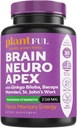 Suplemento Nootropic Brain For Focus, Energy, Memory & Clarity Booster TEN Fast Absorption Brain Vitamins For Adults – Nootropics Pills With Ginkgo Biloba, St Johns Wort, Bacopa Monnieri