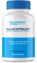 rize labs - Glucotrust Supplement Capsules, Advanced Balance Max Formula Complex Blend Edge (60 cápsulas)