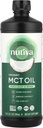 Nutiva Organic MCT Aceite, Desflavorado, 32 Oz, USDA Organic, Non-GMO, Non-BPA, Whole 30 Aprobado, Vegan, Gluten-Free &amp; Keto, 14g MCT por Serving " Neutral Flavor for Energy Boost to Coffee, Shakes and Salads