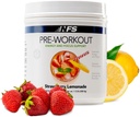 NF Sports Pre-Workout 25 sirviendo limoade de fresa