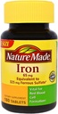 Nature Made Iron 65 mg Tabletas 180 ea (Pack of 3)