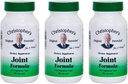 Fórmula conjunta de las Fórmulas Originales de Christopher – 100 cápsulas vegetarianas – Sinergista Herbal Blend para soporte conjunto – Hecho en Estados Unidos - Pack de 3