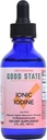 Good State Liquid Ionic Potassium Iodide Suplemento Silencio Vidrio Bottle TEN Vegan TEN 150 mcg por 10 gotas ANTE 118 Servimientos Silenciosos Apoyos Tiroides Salud, Energía, Inmunidad, Metabolismo TENIDO 2 oz.
