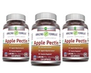 Fórmulas increíbles Apple Pectin 1400 mg Por Servir Suplemento Silencio Capsules Silencio No-GMO Silencio Gluten Gratis Silencio Hecho en EE.UU. (120 Conde Silencio 3 Pack)
