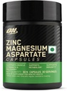 O.N Zinc Magnesium Aspartate (ZMA) - 60 cápsulas, fuerza muscular, metabolismo, inmunidad, vegetariano