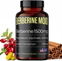 Suplemento bereberina 1500mg con magnesio Glycinate 240mg &amp; Ceylon Cinnamon 100mg - Manejo de peso natural, Gut Health, alta potencia &amp; Absorción, Made in USA - 60 Tablets