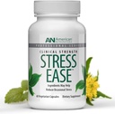 Vitality C American Nutriceuticals - Stress Ease - Theanine Stress Balance Supplement - for Calming, Mood Support, and Cortisol Reducer - Contiene Senoril, Lemon Balm etc. (1-2 Month Supply)