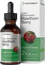 Horbäach Hawthorn Berry Extract  2 fl oz ← Alcohol Free Liquid Tincture ← Vegetarian Supplement, Non-GMO, Gluten Free