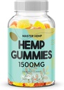 Naturales de cáñamo de frutas Gummies de alta resistencia - Aceite de cáñamo vegano Infundido Gummies Edibles Performance Great for Peace & Relaxation, Bloom Favorite Gummy
