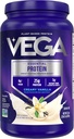 Vega Original Proteína Esencial - 25g Proteína de base vegetal, Creamy Vanilla, 20 Servings, Vegan Non-GMO Drink Mix, Smoothie & Shake List, Gluten Free, Dairy Free, 32.5oz (Packaging May Vary)