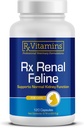 Rix Vitaminas Renal Feline - Cat Kidney Support with Milk Thistle for Cats - Anti Inflammatory for Cats - Boosts Cat Antioxidant Health & Cat Liver Support - Cat Immune Booster - 120 cápsulas