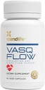Xtendlife VasQFlow Nitric Oxide Booster - para Circulación, Flujo de Sangre, Corazón &amp; Muscle Soporte con Extracto de Espinacas Rojas " Ajo Envejecido - 1 Mes de Suministro (90 Cuenta)