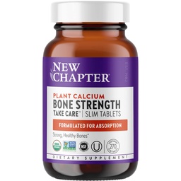 Nuevo capítulo Suplemento de calcio - Estrés de hueso Calcio orgánico con Magnesio, Vitamina D3+K2, 70+ Minerales de rastro para la salud de los huesos, sin gluten, Tablas delgadas fáciles de absorber - 270 Conde