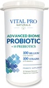 Vital Pro Naturals - Advanced Biome Probiotic Plus Prebiotics 30 Capsules