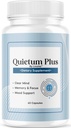 Quietum Plus - Oficial Quietum Plus Advanced Supplement Formula, Original Quietum Plus Comentarios, All Natural QuietumPlus Advanced Formula for Healthy Ear, 60 cápsulas para 1 Mes