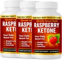 Raspberry Ketone Capsules, All-Natural Formula, May Support Active Healthy Lifestyle, 1000 mg Suplemento, 180 Capsules, 6 Month Supply, Vegan, Non GMO