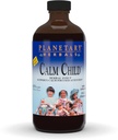 Herbals Planetario Calm Child Herbal Syrup - Incluye la calma Botánica Chamomile, Lemon Balm, Catnip &amp; Más - 8oz
