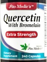 FITO MEDIC'S Lab ¦ Quercetin with bromelain TEN 240 Capsules TERRI quercetin TEN bromelain Suplemento TEN QUErcetin Suplementos TENUltra alta Absorción ANTE bromelain.