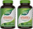 Manera de la naturaleza Extra Strength(1) Vitamina C con Bioflavonoides, apoya la salud inmunitaria*, promueve la producción de colágeno para la piel sana*, 1.000 mg por cápsula, 250 cápsulas veganas (paquete mayo Vary)