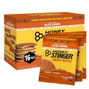 Honey Stinger Organic Gluten Free Salted Caramel Waffle, Energy Stroopwafel for Exercise, Endurance and Performance, Sports Nutrition for Home &amp; Gym, Pre &amp; Post Workout, Box of 16 Waffles, 16.96 Oz