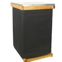 Invierno Bee Hive Wrap Beehive Wrap for Winter Bee Hive Aislamiento Wrap Cubierta de Protección de Invierno Tejido 600D Oxford Funda aislada, resistente al agua, impermeable, cálido, reutilizable, 81" x 26"